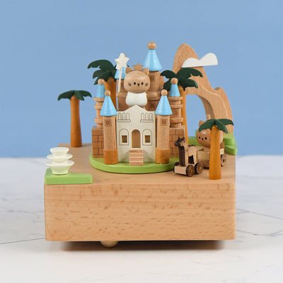 Cave Castle - The City of the Sky Tune - Premium Wooden Music box