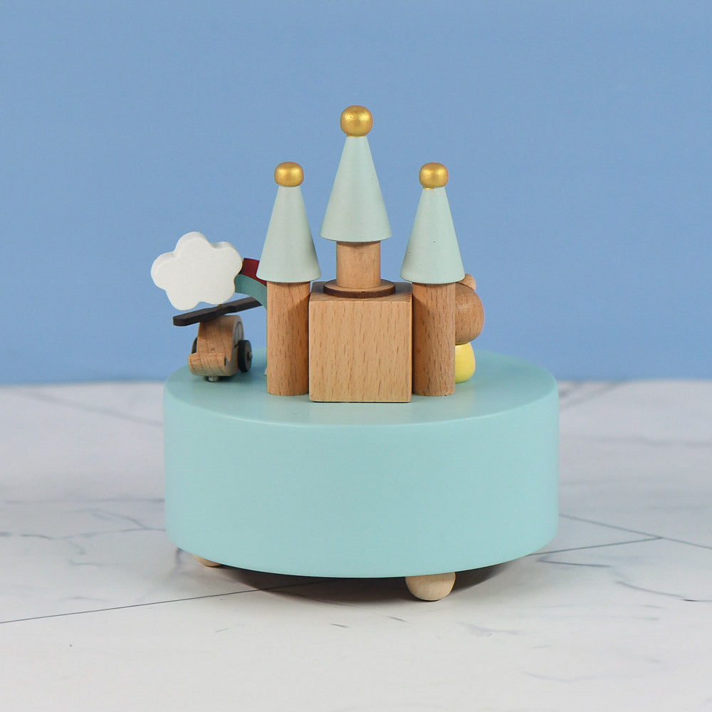 Rainbow Castle - The City of the Sky Tune - Wooden Music box