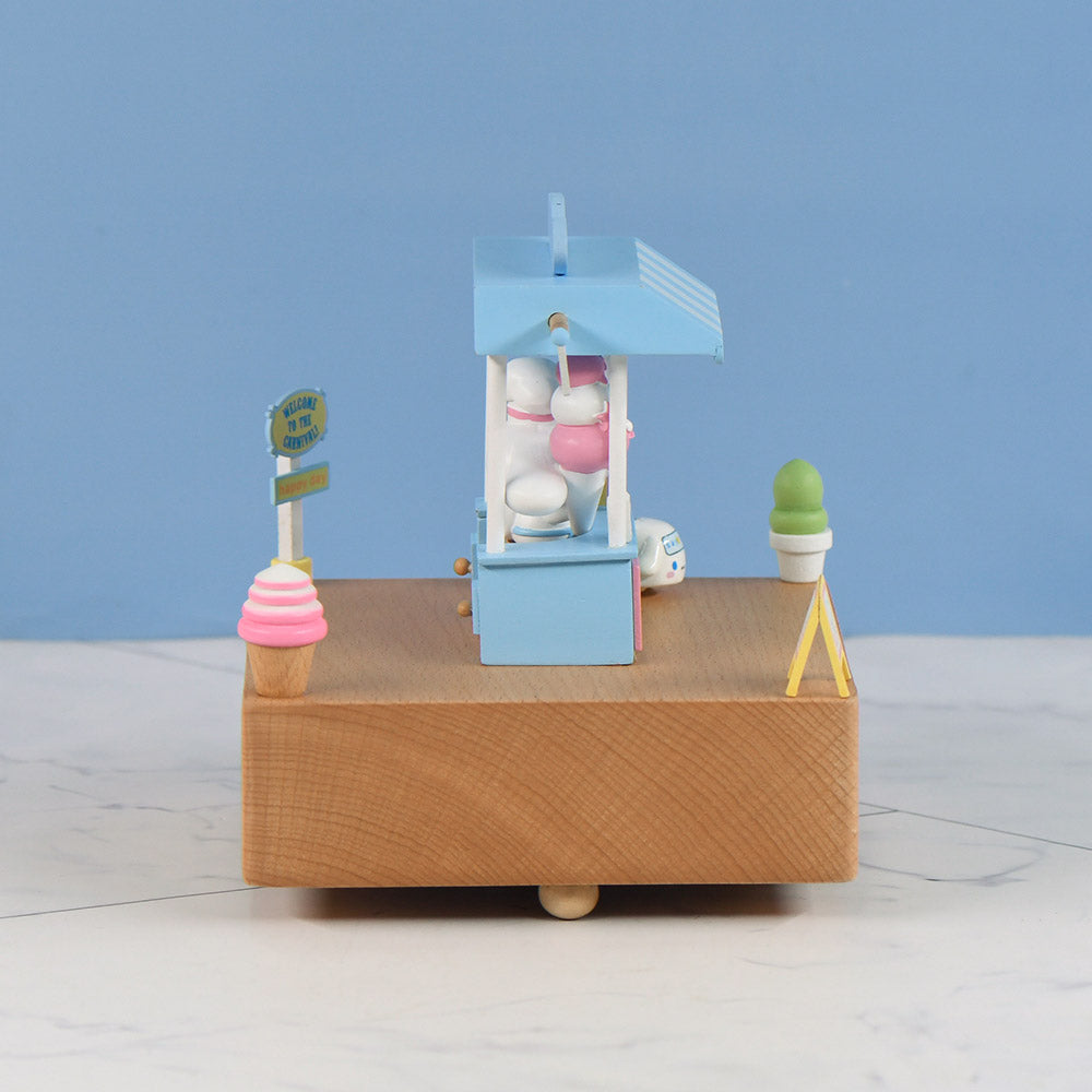 Big Ear Dog Dessert Station - FAO Schwarz Tune Music Box