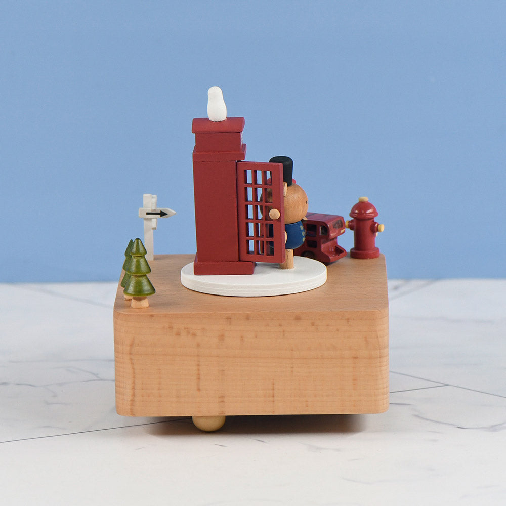 Streets of London - Yellow Submarine Tune - Wooden Music box