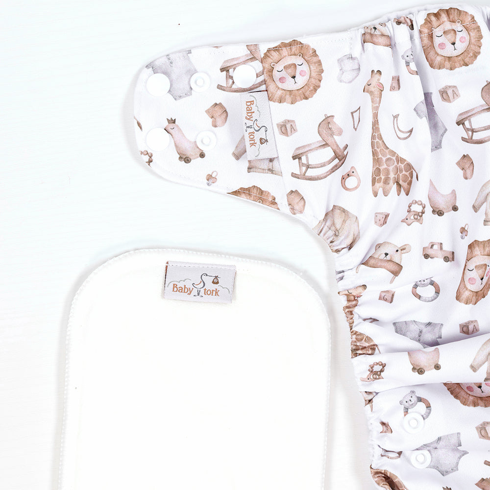 Sunny Blossom Reusable Cloth Nappy | One Size Fits 3~17kg