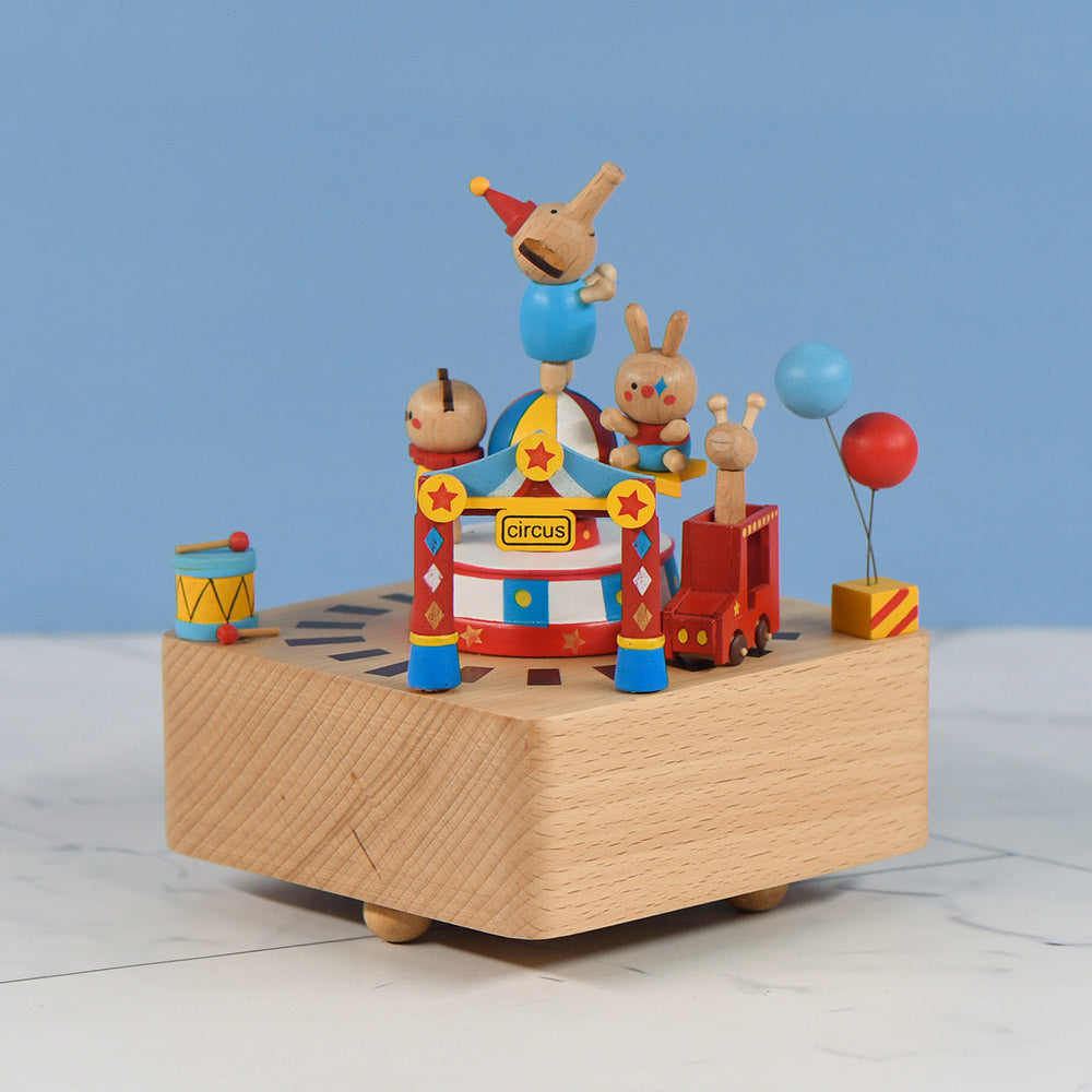 Circus - Yellow Submarine Tune - Premium Music Box