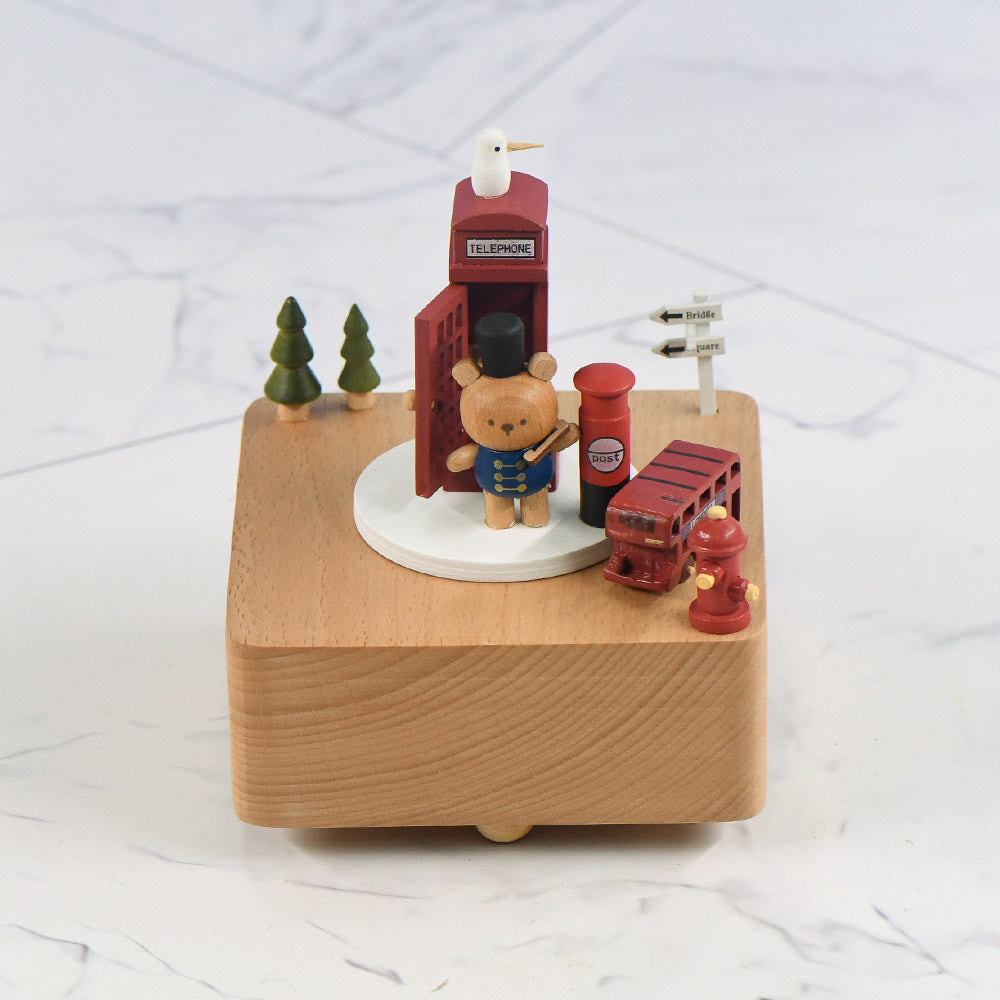 Streets of London - Yellow Submarine Tune - Wooden Music box