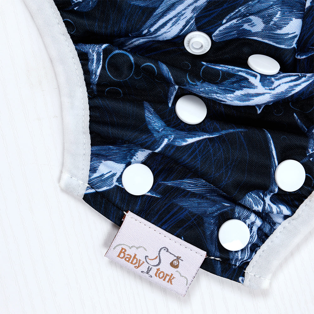 Little Fish Swim Nappy |3–15kg
