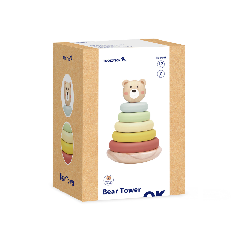 Wooden Bear Tower - New