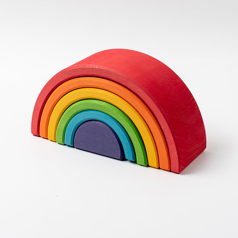 wooden rainbow