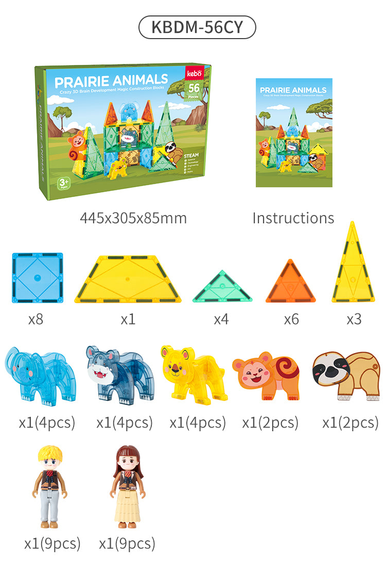 Magnetic tiles