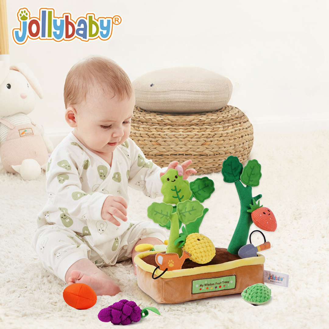 Jollybaby Plush Wisdom Fruit Tree Set – Growing Fun & Learning