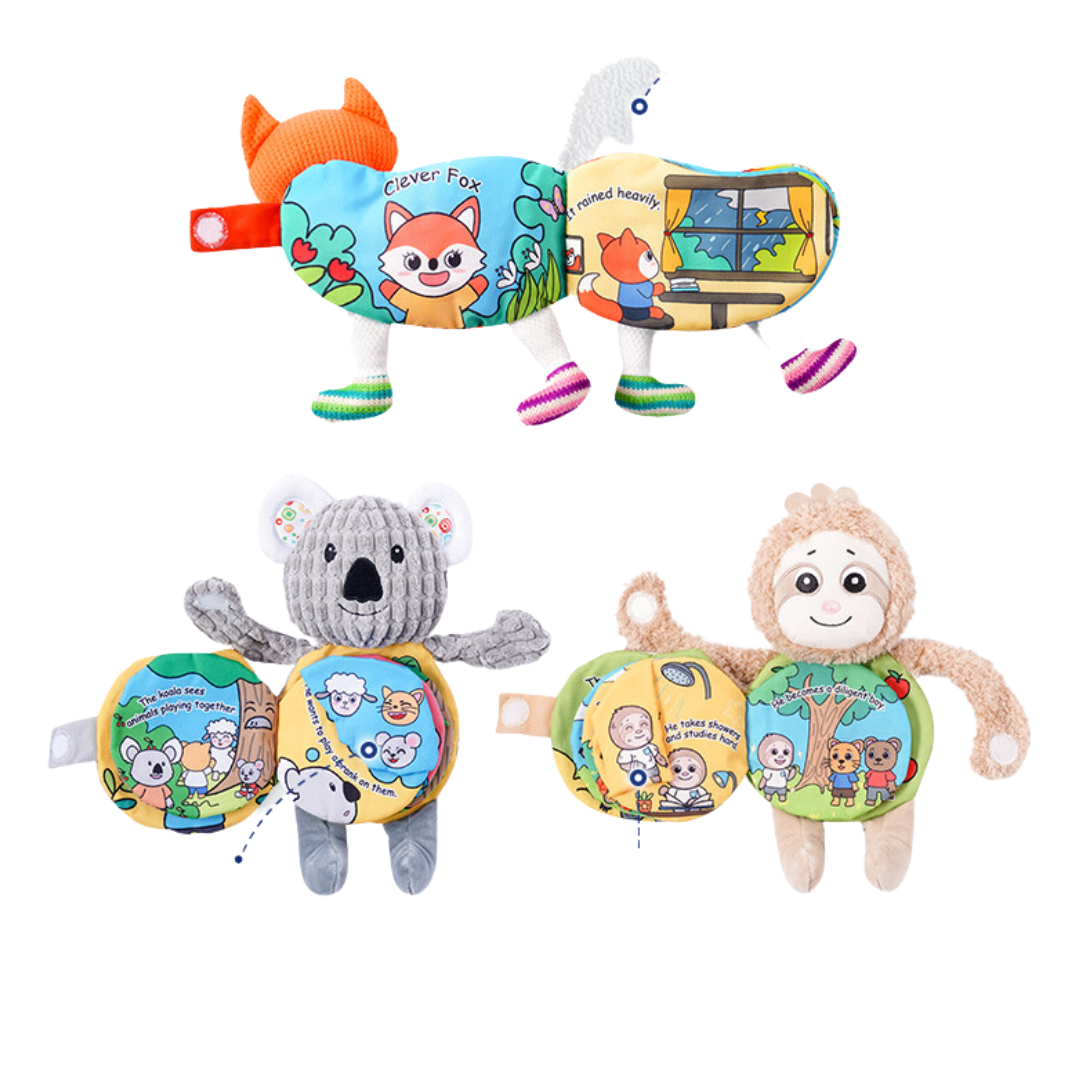 Jollybaby Newborn Plush Toy Gift Set - Slot