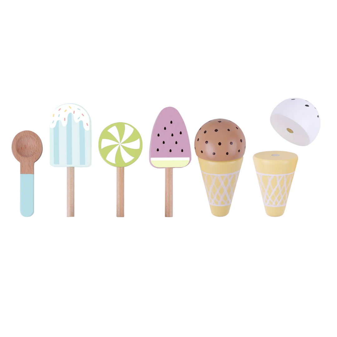 Tooky Toy Wooden Ice Cream Set