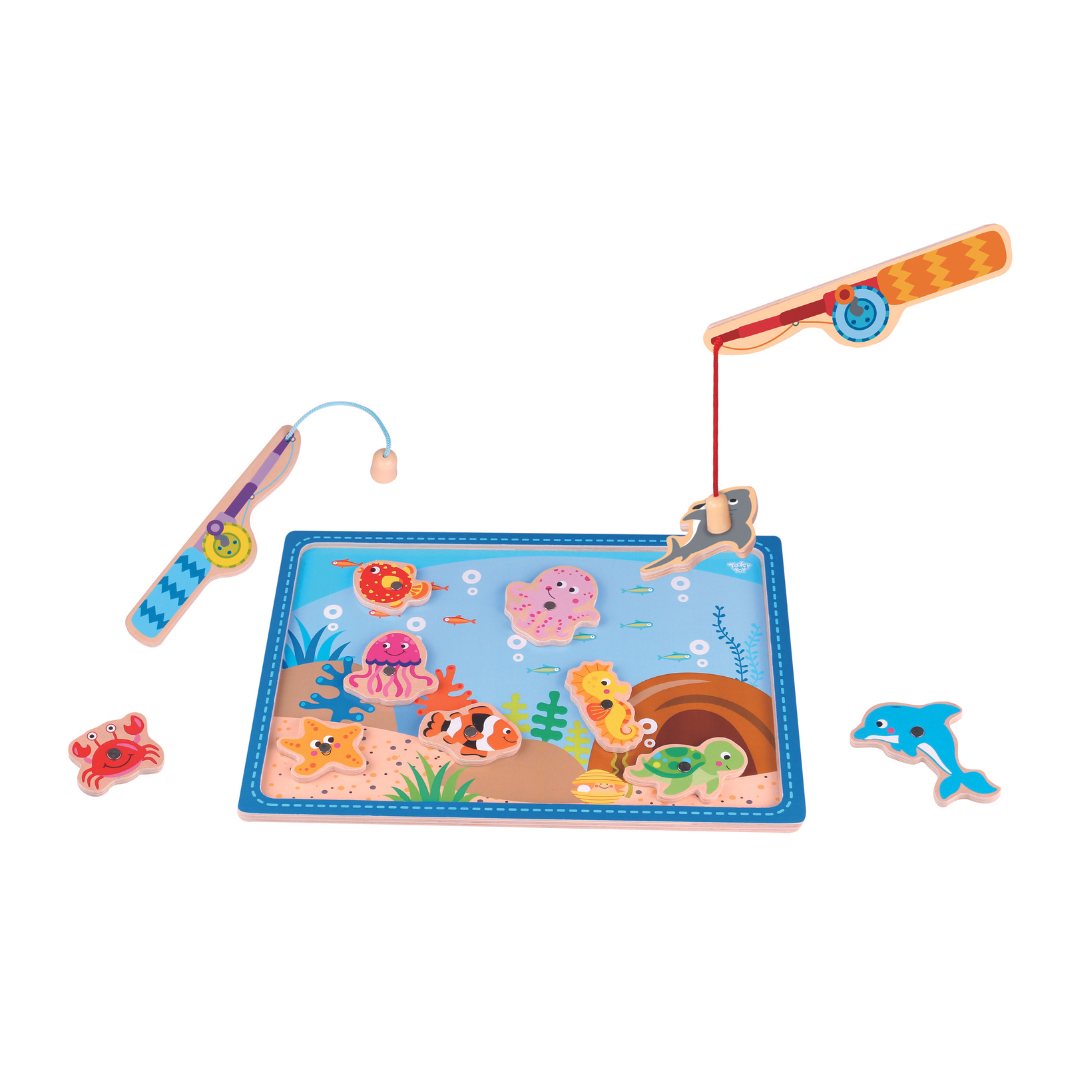 Tooky Toy Magnetic Fishing Game
