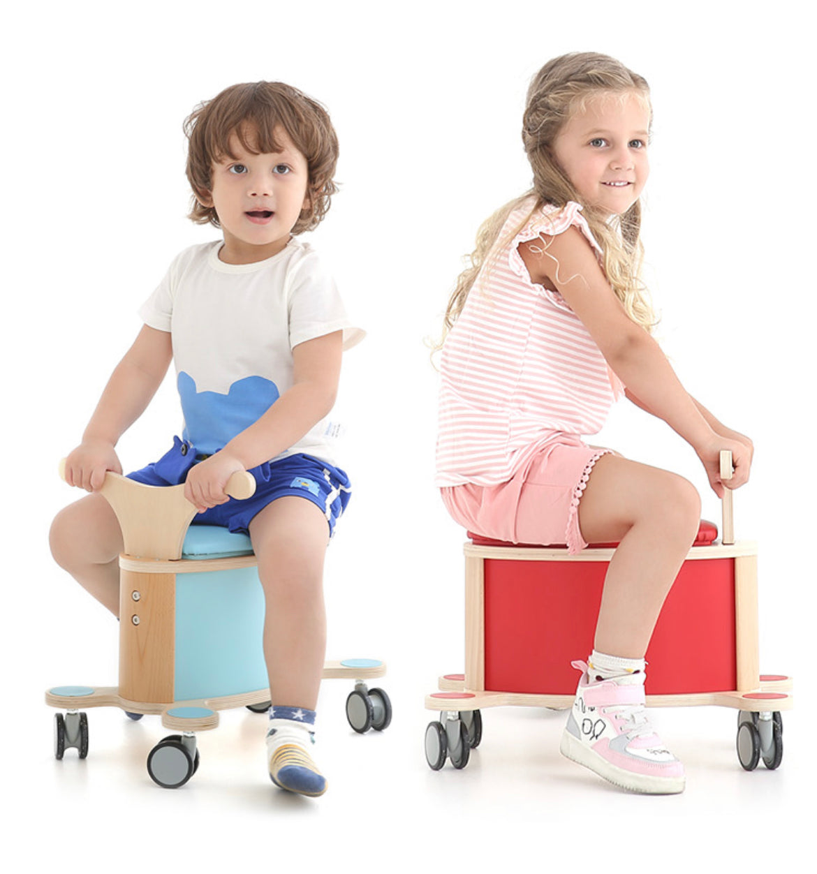 UDEAS Ride-on Cargo Cart - Red