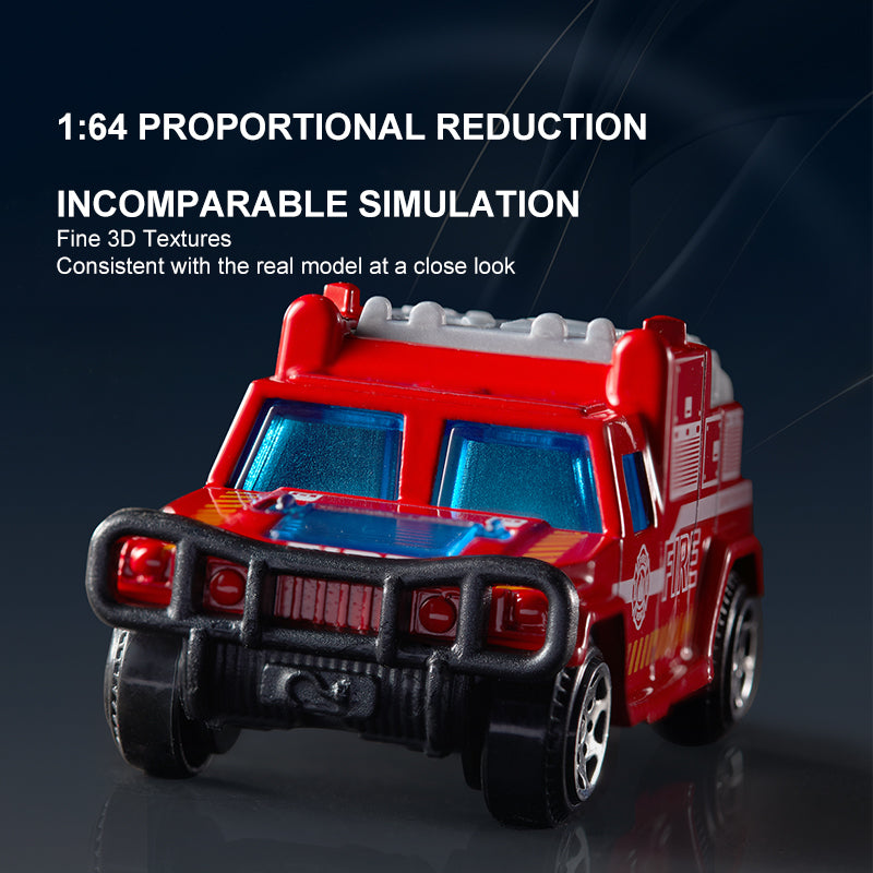 Alloy Racing Cars - City Vehicles 10pcs