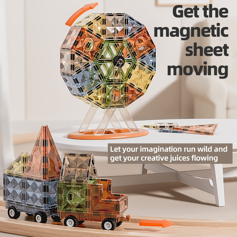 DIGE 3D Magnetic Building Tiles -78 Pcs