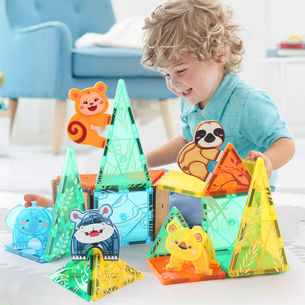 Magnetic tiles