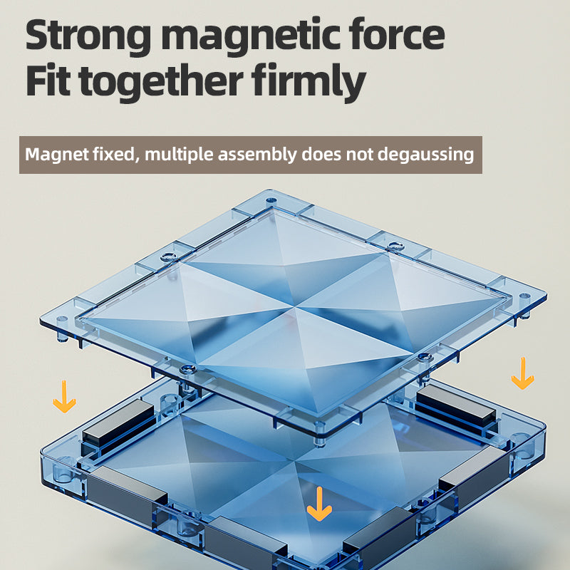 DIGE 3D Magnetic Building Tiles -78 Pcs