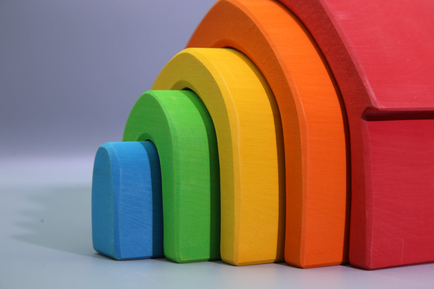 Prism Play Rainbow Wooden House 5 pcs