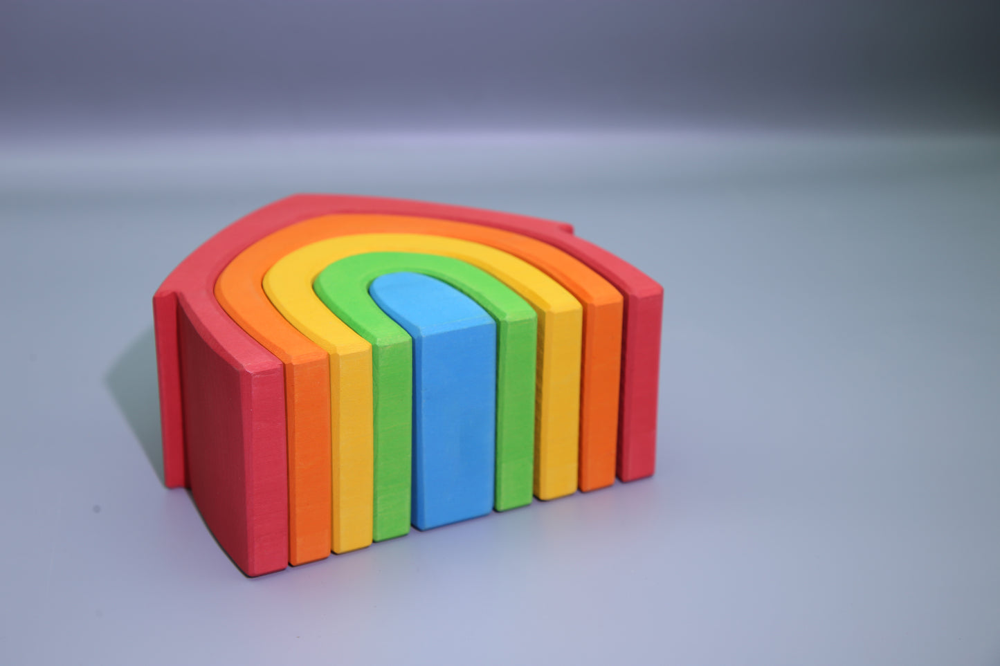 Prism Play Rainbow Wooden House 5 pcs