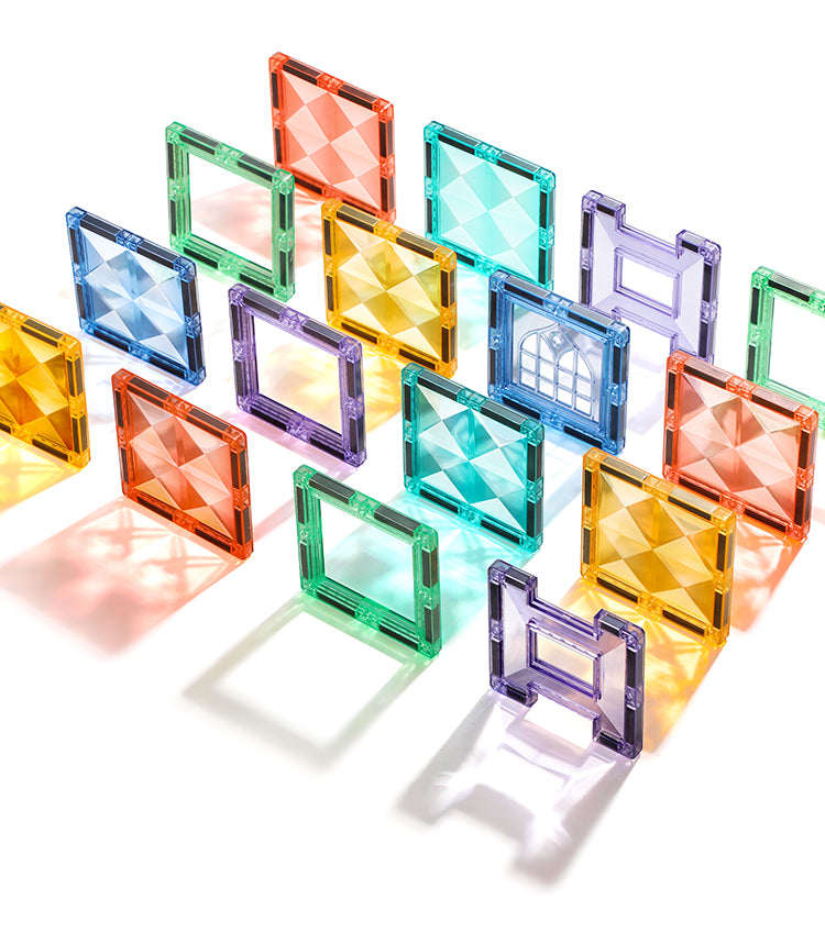 100-Piece Magnetic Construction Set Extra Strong and Safe Magnets