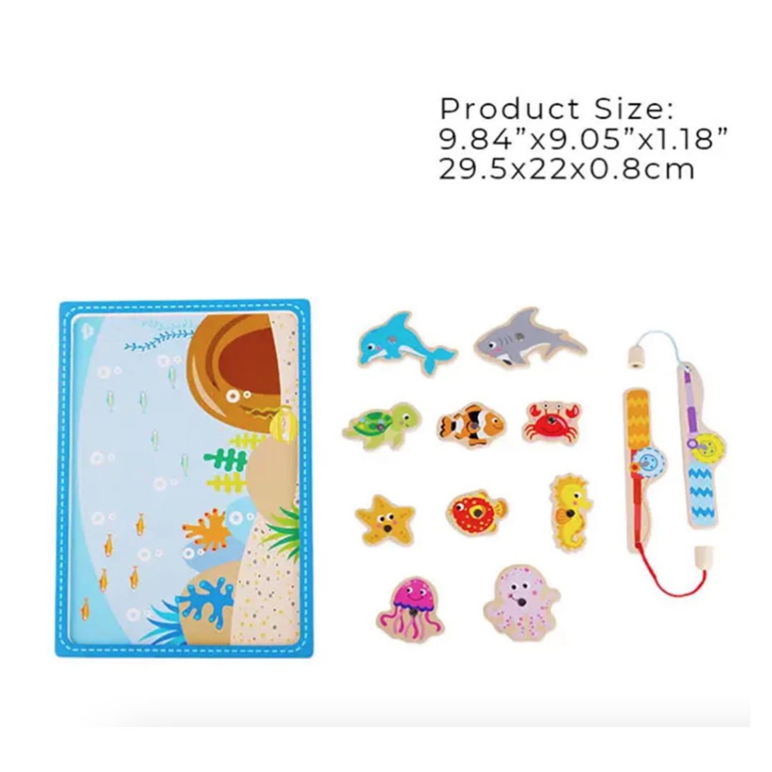 Tooky Toy Magnetic Fishing Game