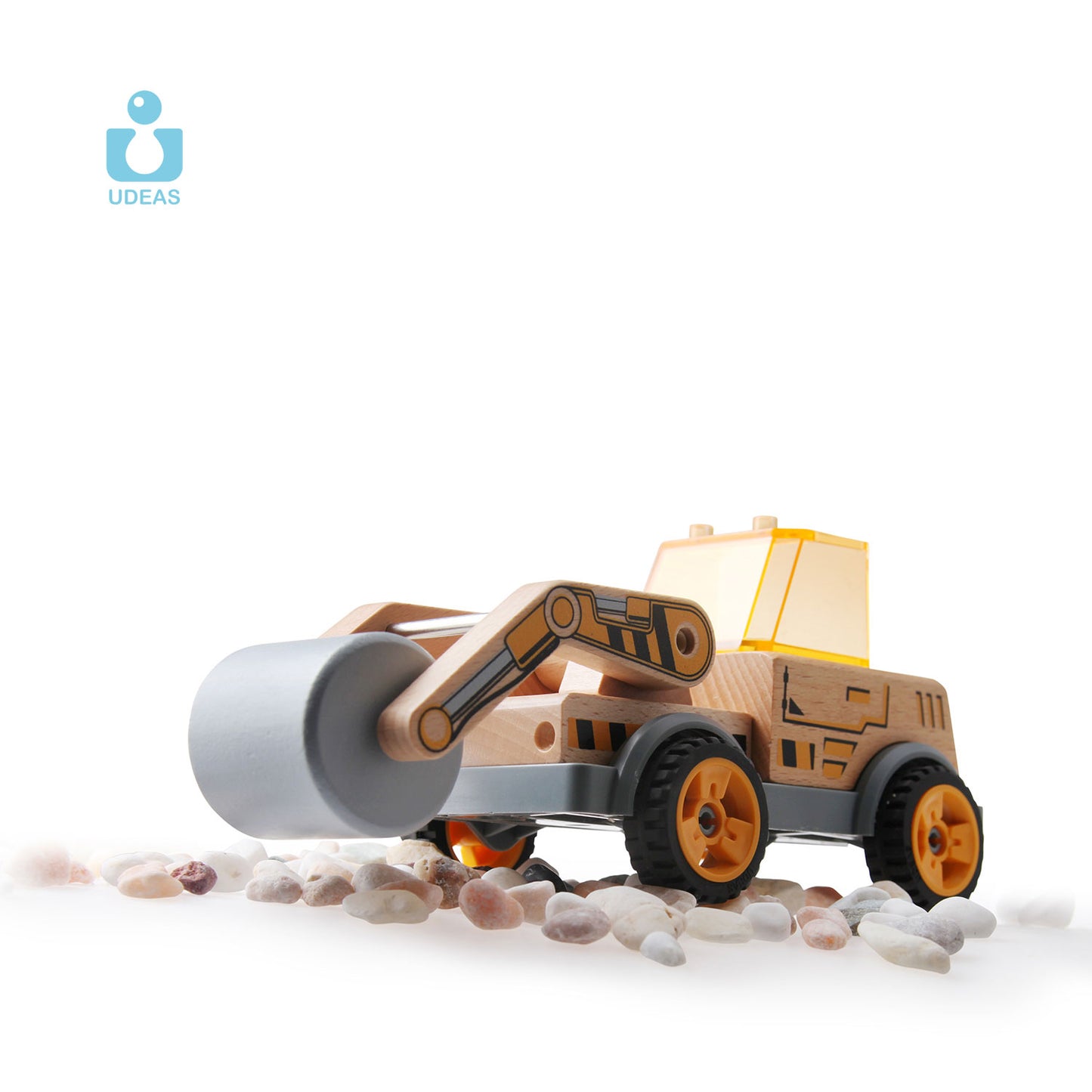 wooden Road roller