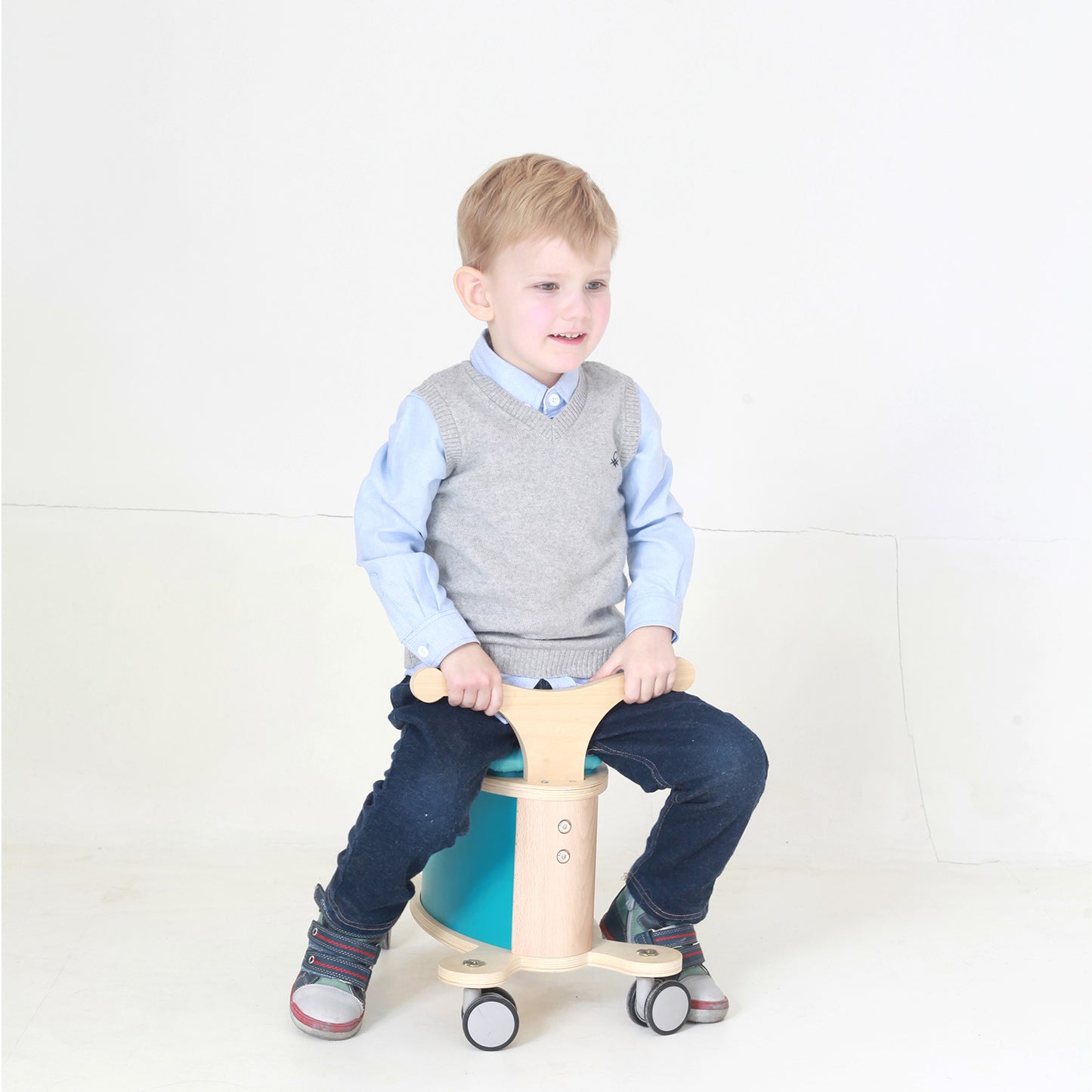 Ride-on Cargo Cart - Blue