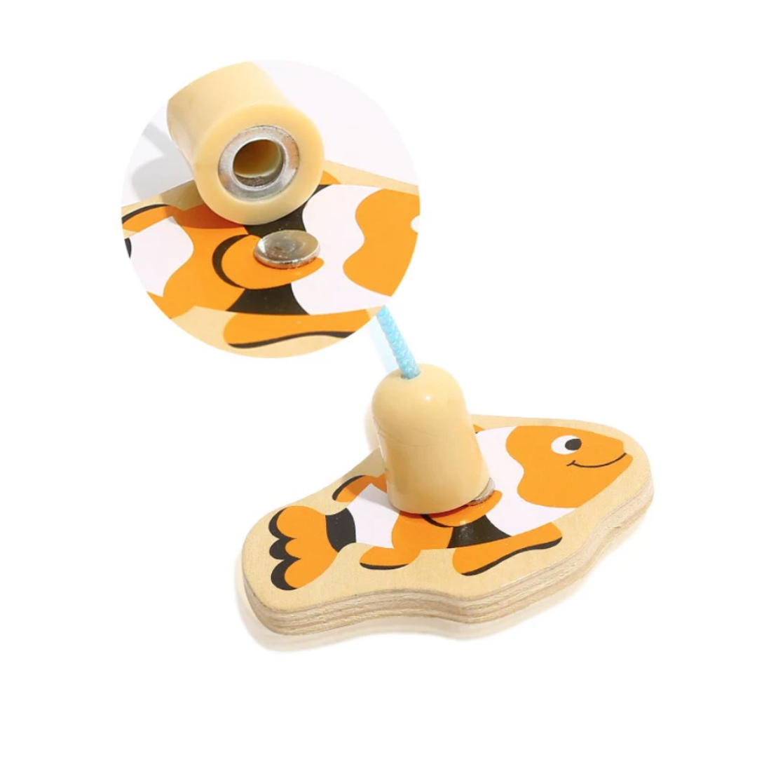 Tooky Toy Magnetic Fishing Game