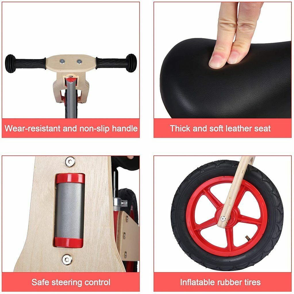 Udeas Varoom Collection Balance Bike– Lightweight Training Bike for Toddlers
