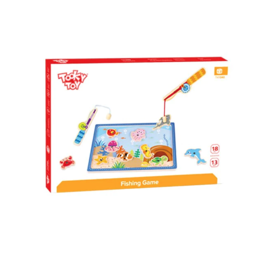 Tooky Toy Magnetic Fishing Game