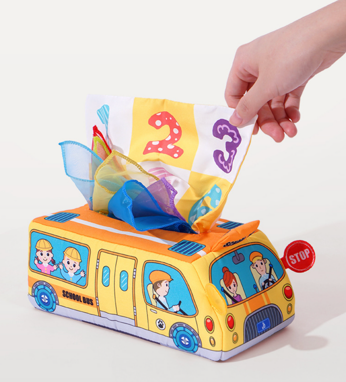 Jollybaby School Bus Tissue Box