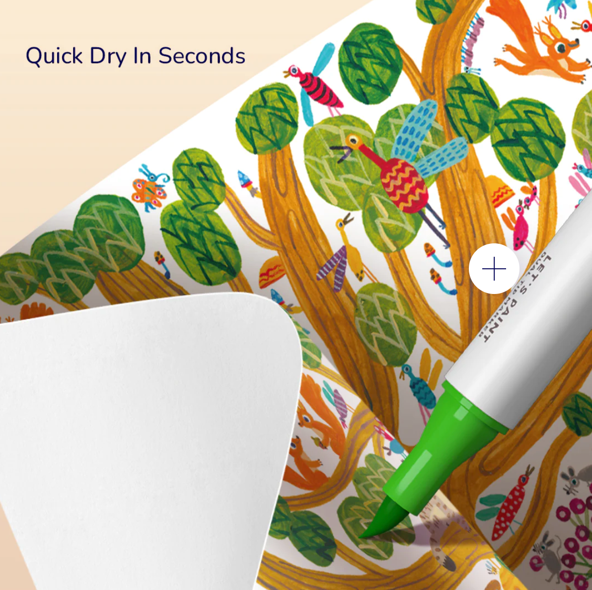 Let's Paint! Water-based Dual Tip Marker 24 Colors
