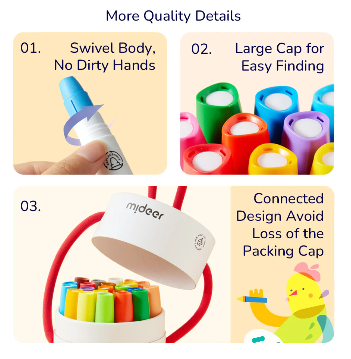 Silky Crayon 36 Colors