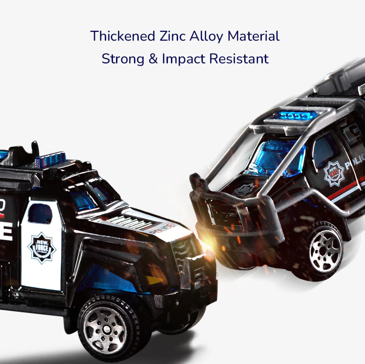 Alloy Racing Cars - City Vehicles 10pcs