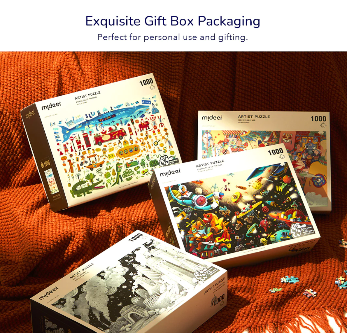 Artist Puzzle: The Hustling Street 104Pcs