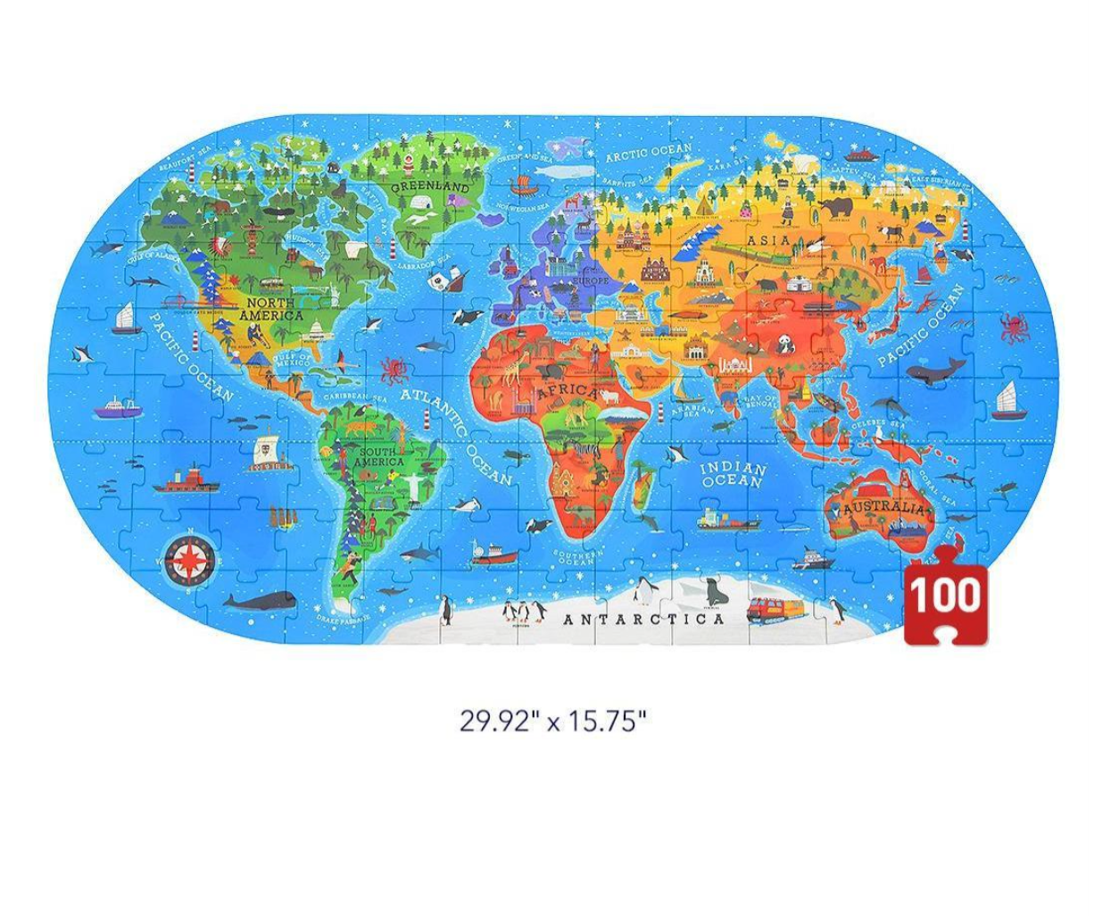 Portable Puzzle Box: Our World 100P