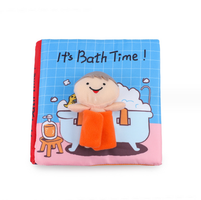 Baby Cloth Book - It's Bath Time