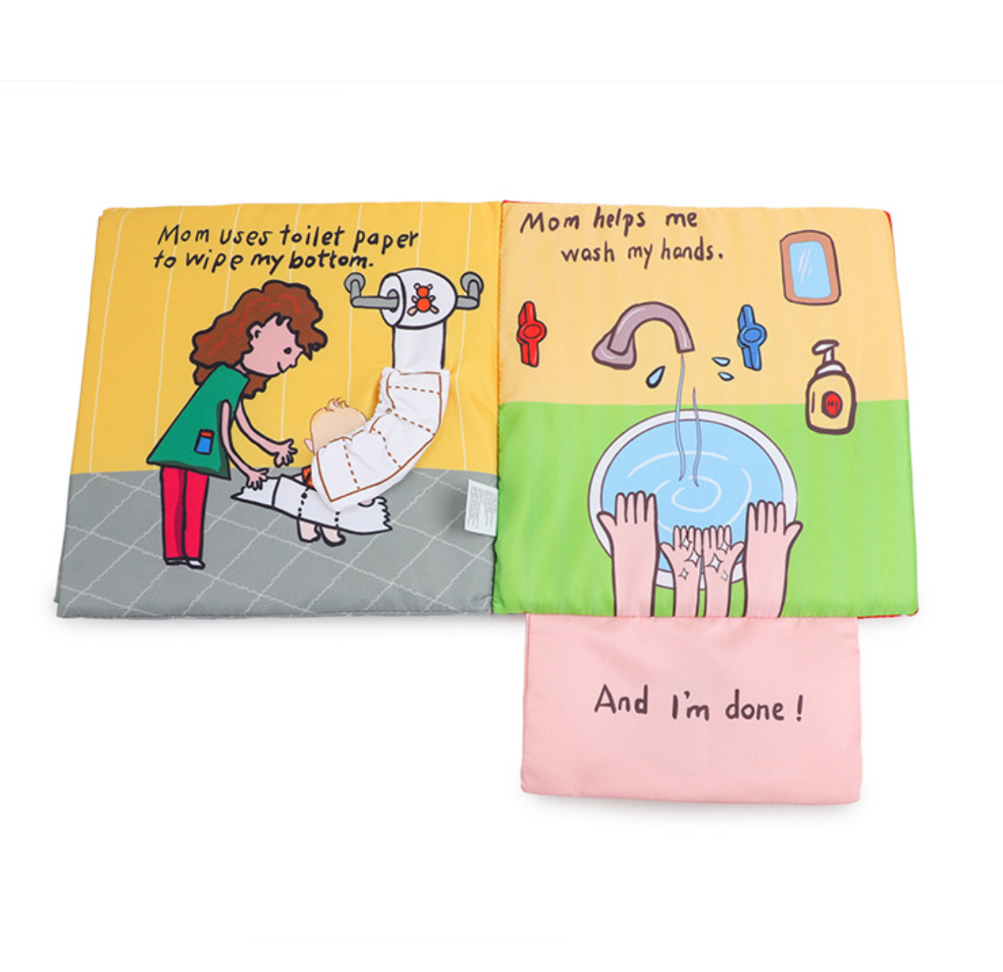 Baby Cloth Book - It's potty time