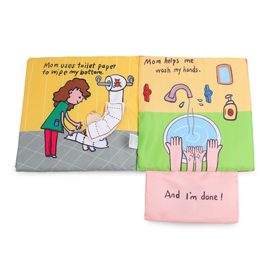 Baby Cloth Book - It's Potty time