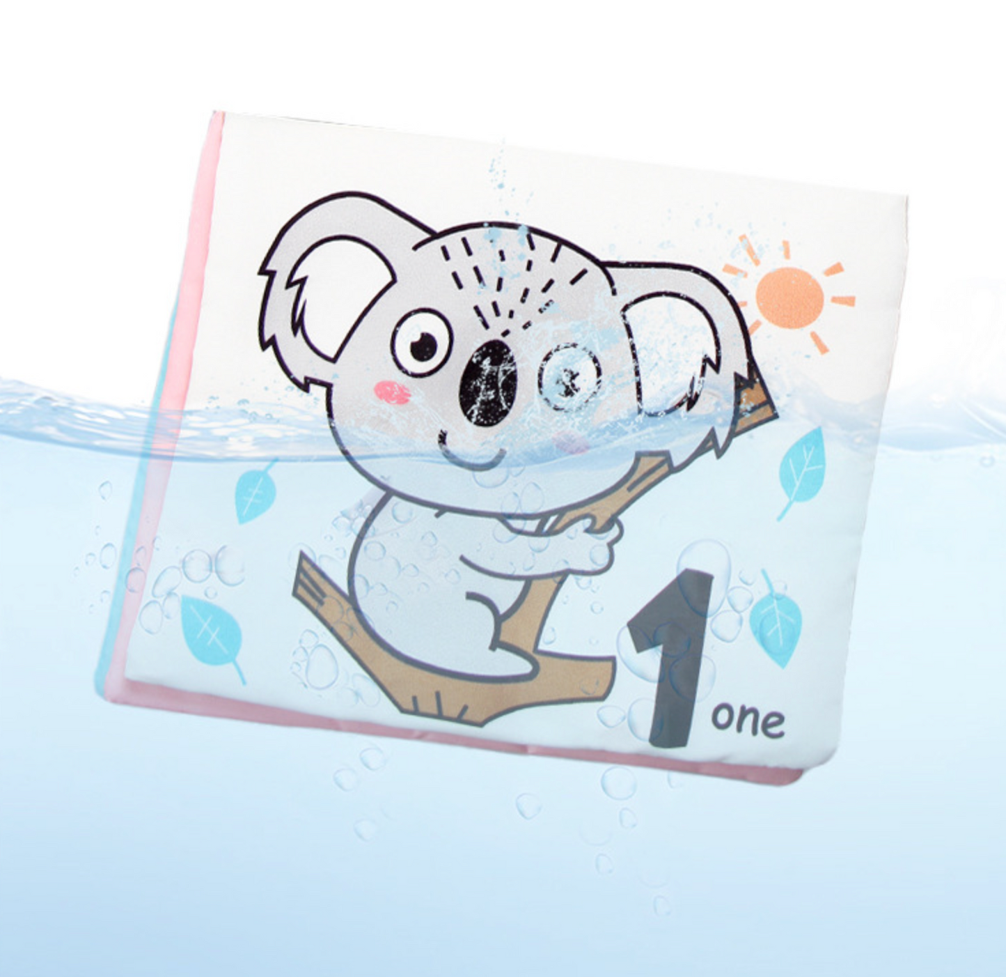 Tummy Time Sensory Mirror with Animal World