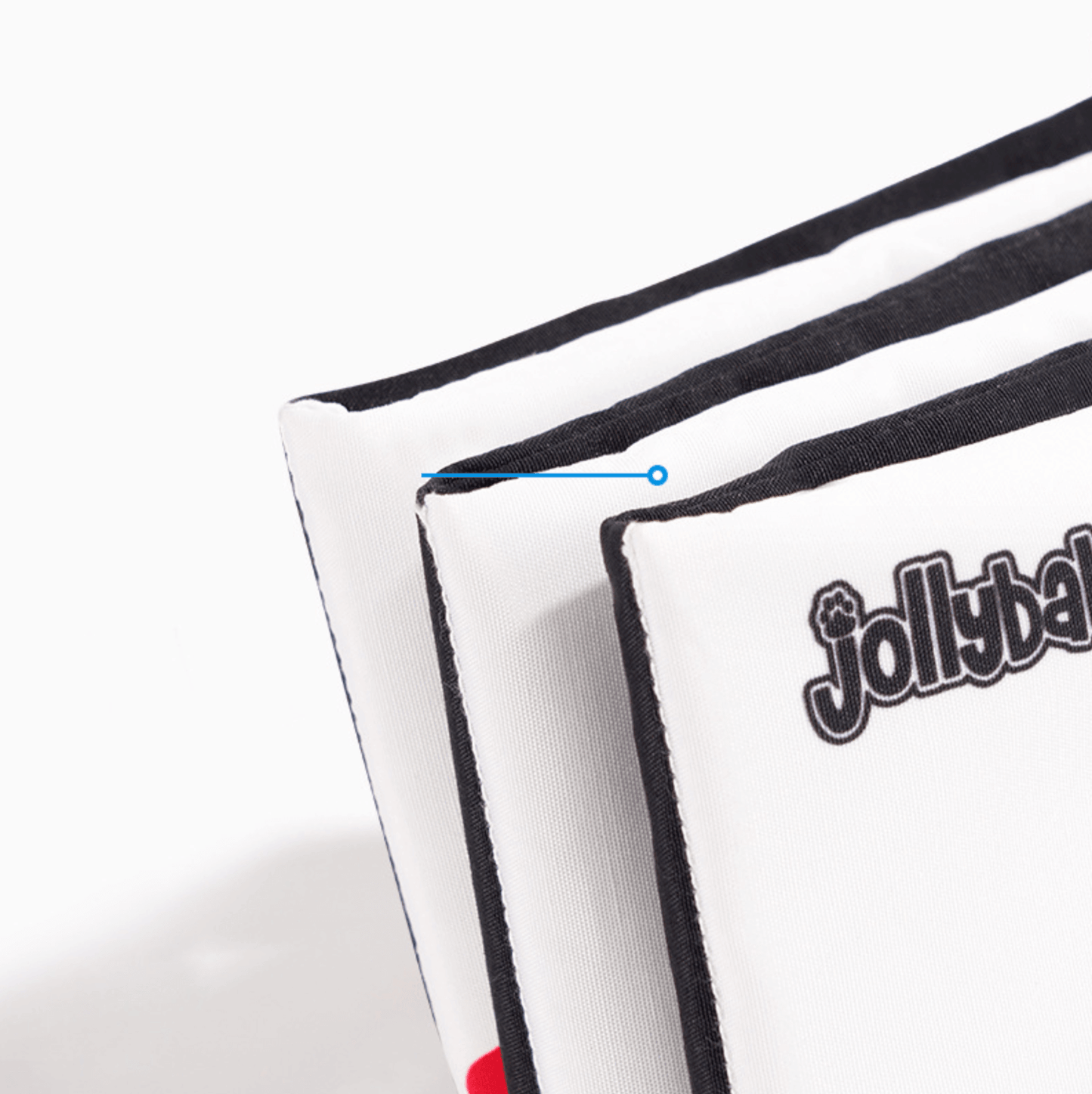 Jollybaby Foldable High Contrast Activity Cloth Book