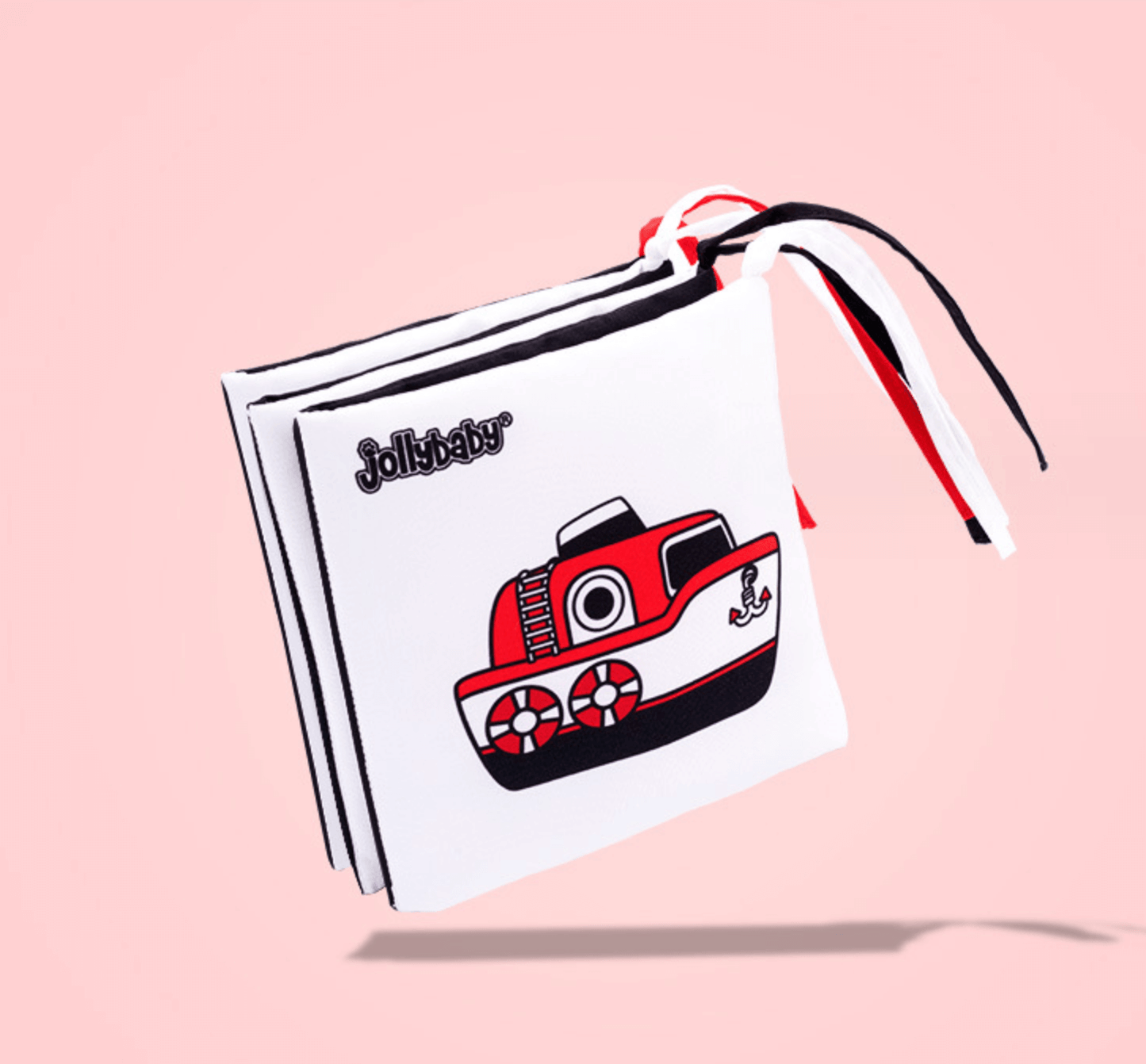 Jollybaby Foldable High Contrast Activity Cloth Book