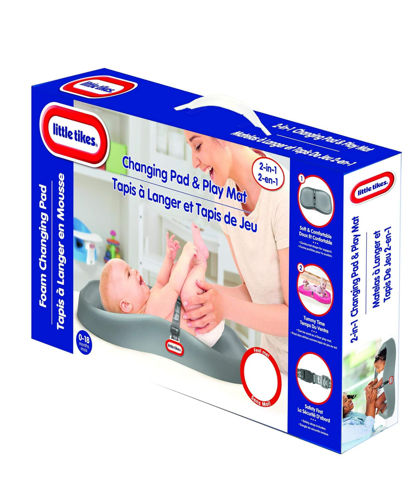Little Tikes Deluxe 2 in 1 Baby Infant Comfortable Soft Foam Changing Pad