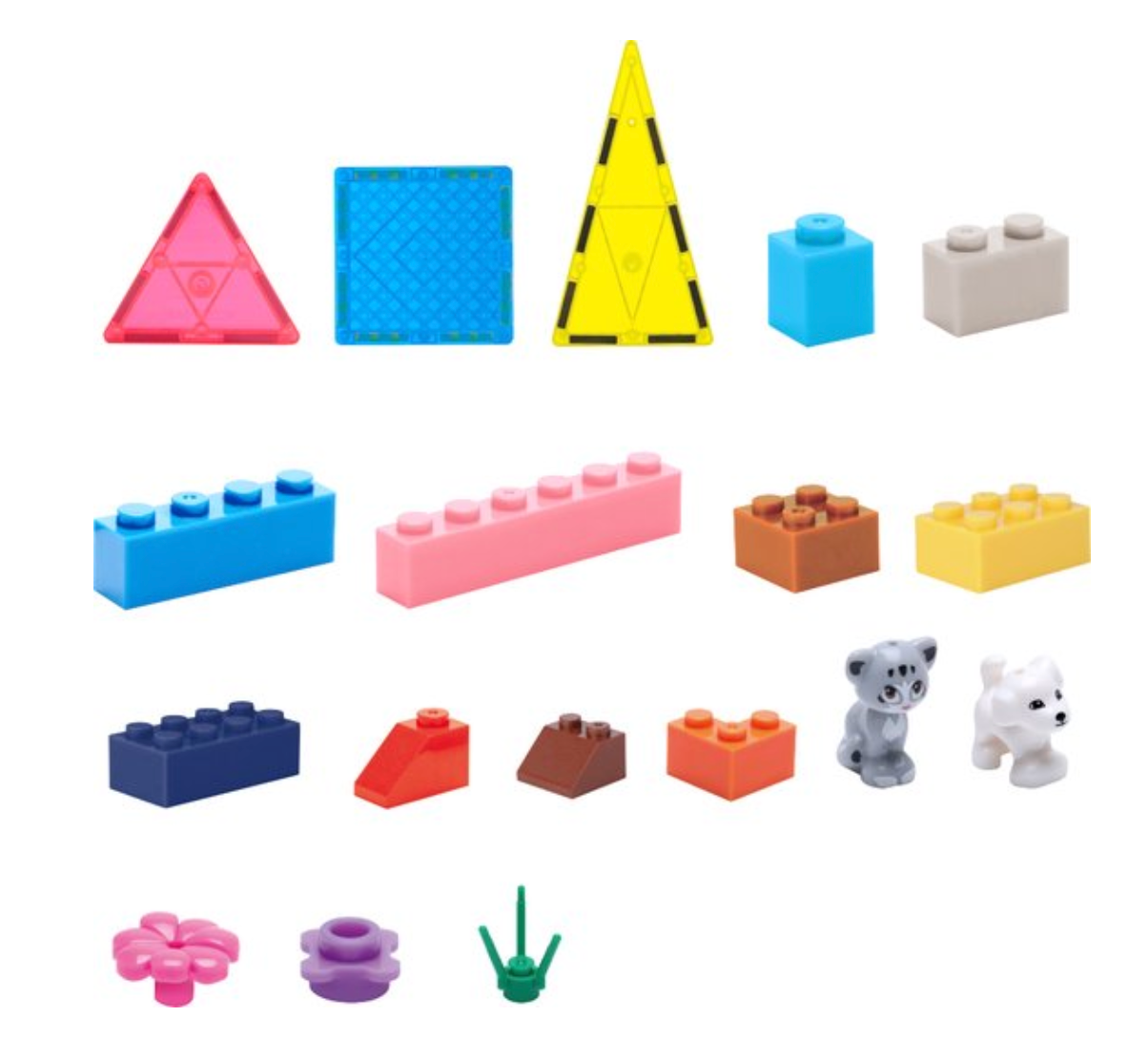 KEBO Block Tiles - 206 Pieces