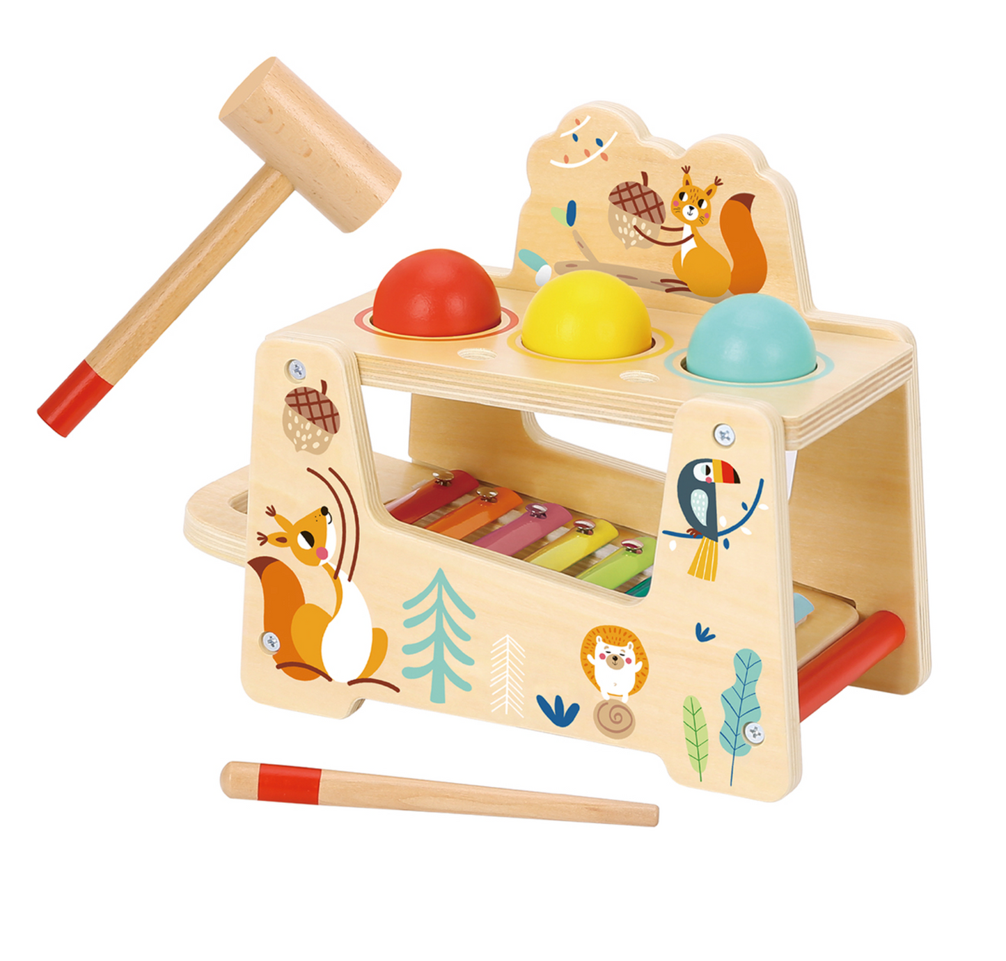 Pound & Tap Ball Bench with Xylophone