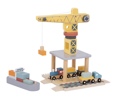 Port Crane Cargo Set