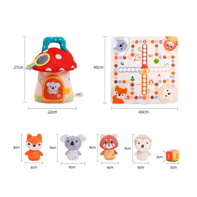 Jollybaby Flying Chess Mushroom House