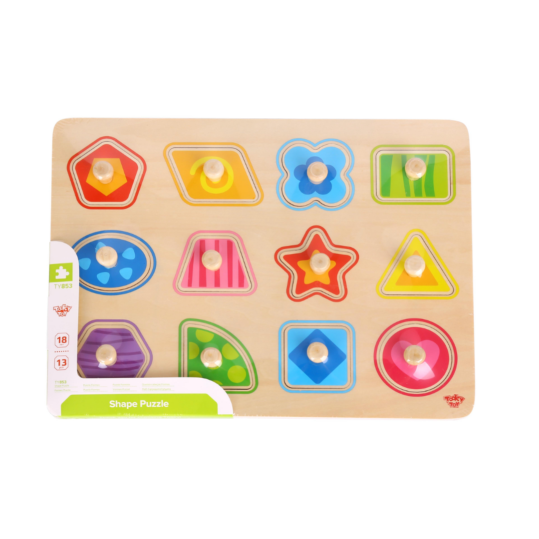 Wooden Shape Peg Puzzle