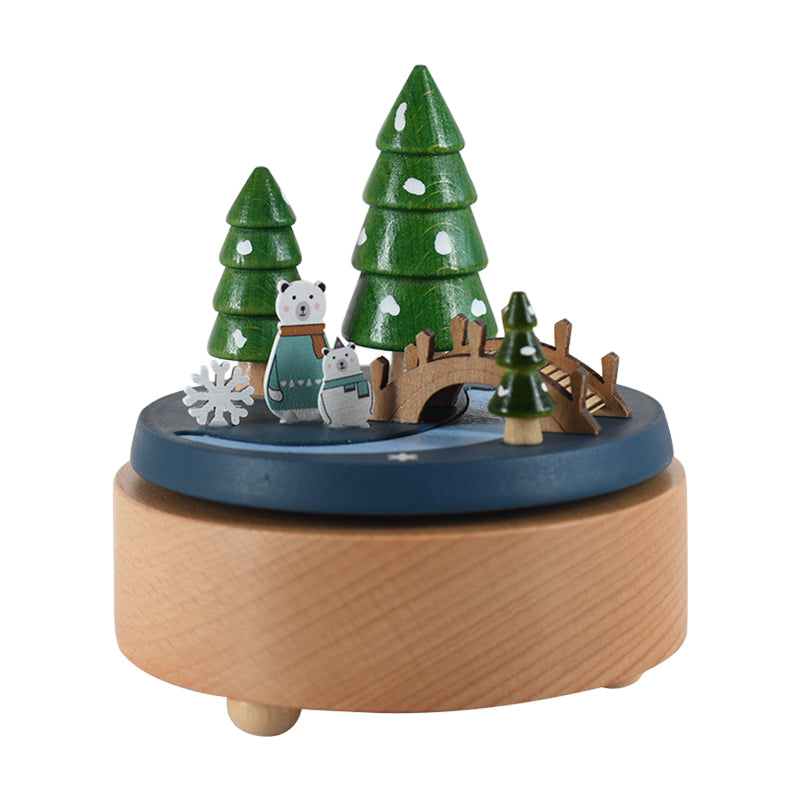 Winter Forest Bear - You Are My Sunshine Tune - Music Box