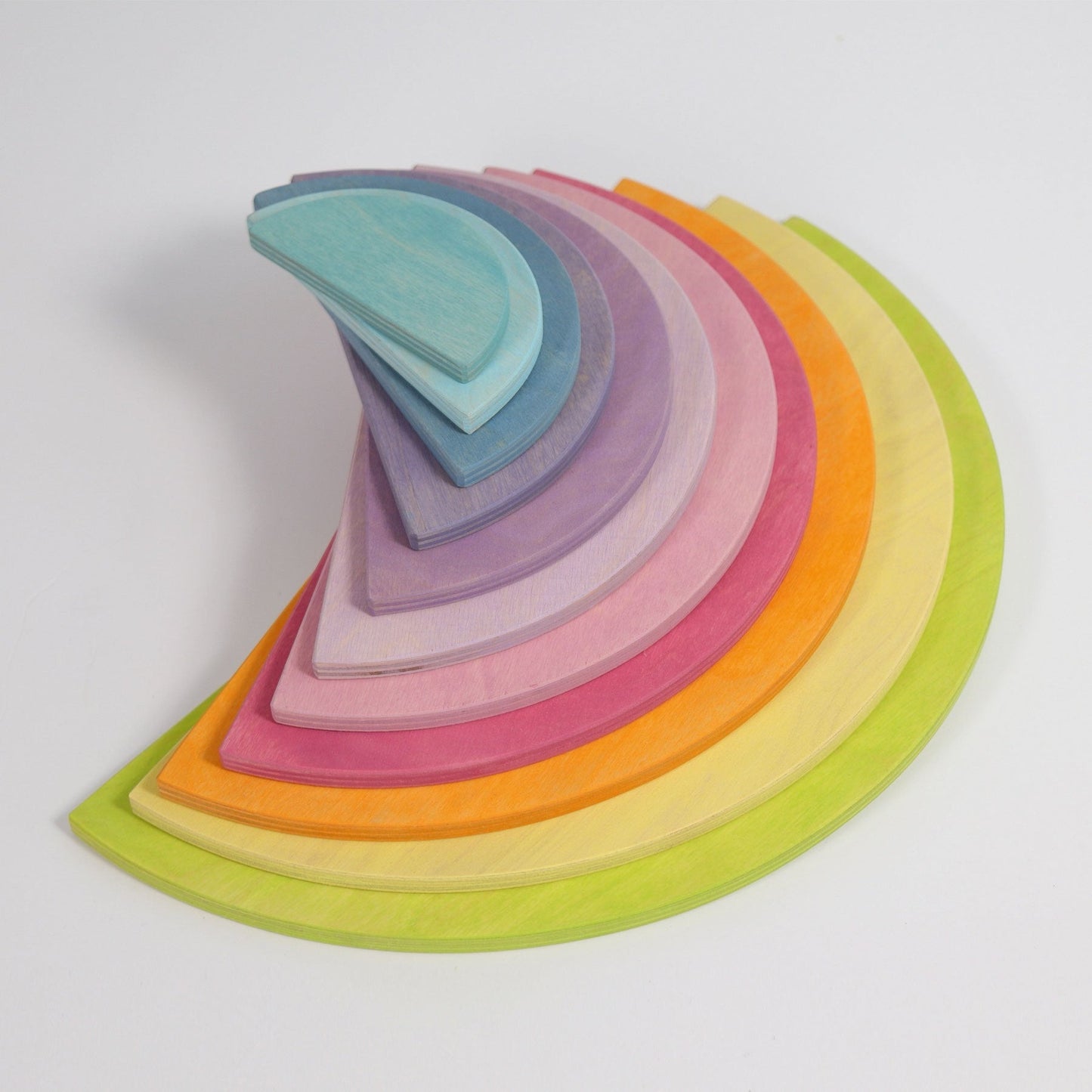 Wooden Semicircle Building Set