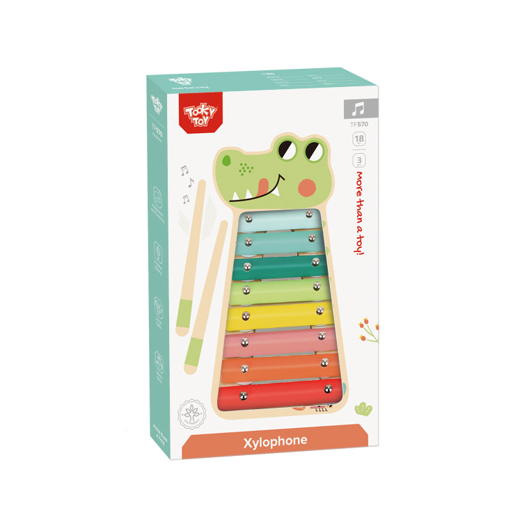TOOKY TOY WOODEN XYLOPHONE